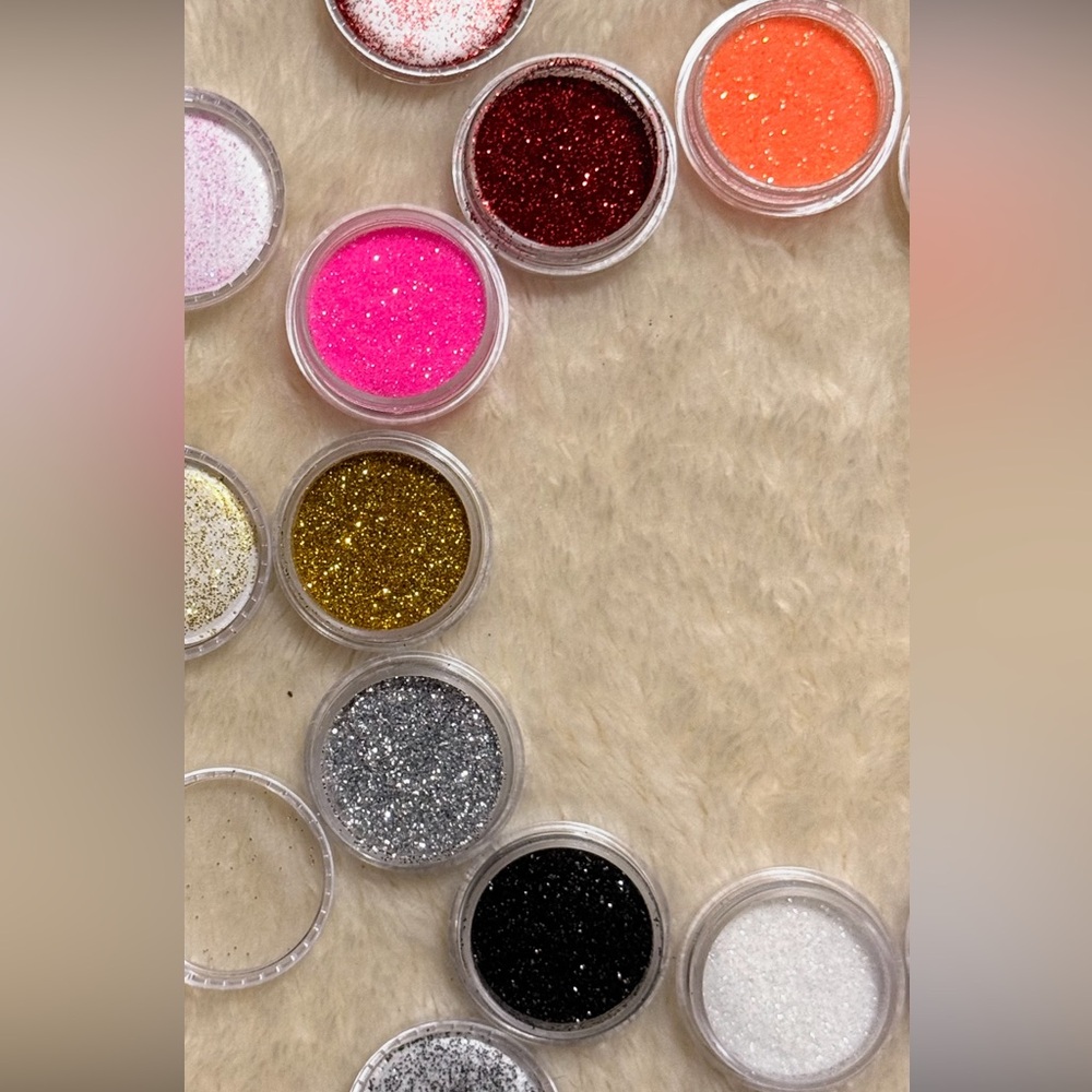 Colorful Glitter Powder Set - Picture 6 of 7